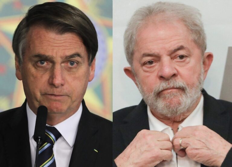 Pesquisa mostra que Bolsonaro venceria Lula em eleição