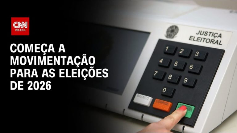 Pesquisa coloca Lula em primeiro lugar e Tarcísio em segundo nas intenções de voto do 1º turno em 2026