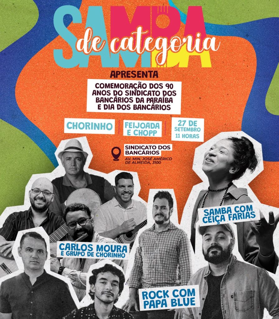 Sindicato dos Bancários da Paraíba lança Projeto Cultural – gratuito