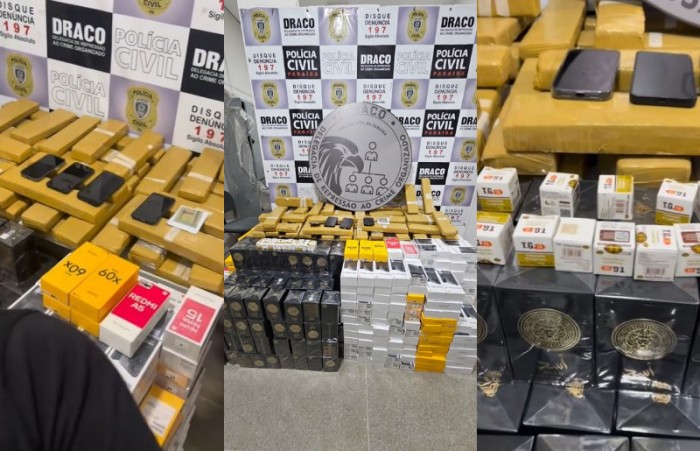 Polícia prende quatro pessoas e apreende drogas, perfumes e canetas emagrecedoras em Campina Grande