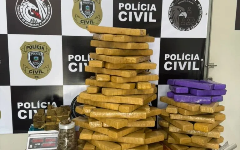 Operação nas Malvinas termina com três presos e quase uma tonelada de drogas apreendida, em CG