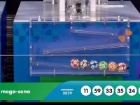 Mega-Sena, concurso 3029: confira os números sorteados