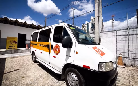 Vistoria do transporte escolar privado para o segundo semestre começa na terça-feira (21) em Campina Grande