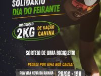 Prefeitura de Campina Grande promove 1º Pedal Solidário Dia do Feirante nesta quarta-feira*