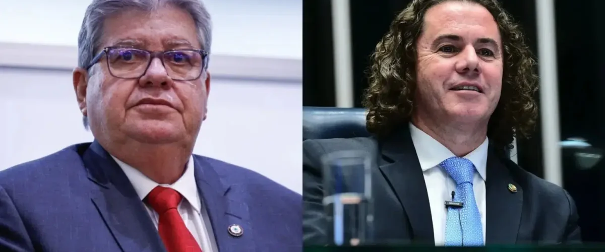 João Azevêdo e Veneziano lideram disputa para o Senado na Paraíba