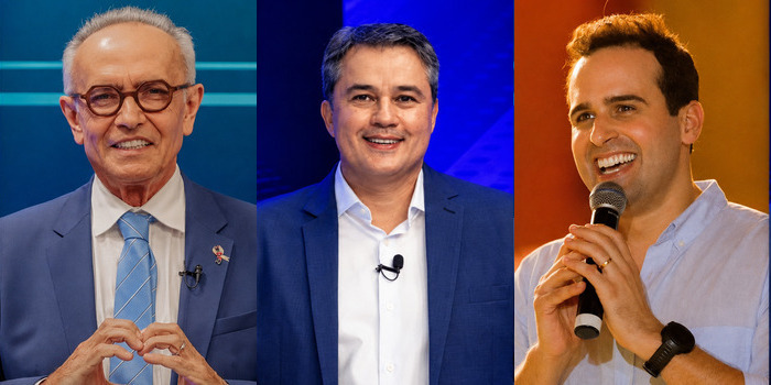 Debate da TV Arapuan reúne hoje à noite Cícero, Efraim e Lucas