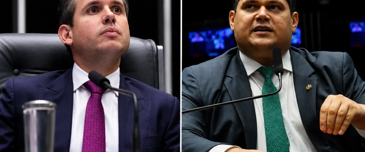 Hugo Motta e Davi Alcolumbre são os políticos com pior imagem perante a população