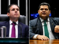 Hugo Motta e Davi Alcolumbre são os políticos com pior imagem perante a população