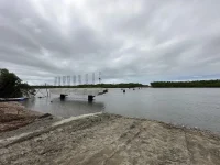 Desabamento na Ponte do Futuro: um trabalhador desaparecido e duas pessoas feridas
