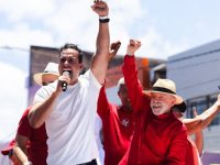 Governador Lucas Ribeiro reúne aliados em Campina Grande para ato da campanha de Lula